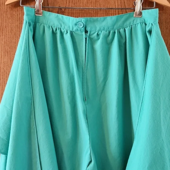 Deep Water Bay Misses Vintage Pants with attached wrap around skirt Sz 13/14 - Picture 3 of 8
